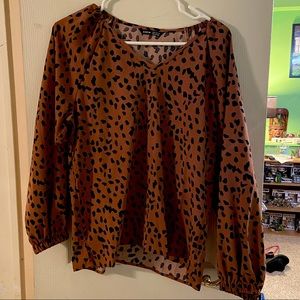 Womens long sleeve blouse